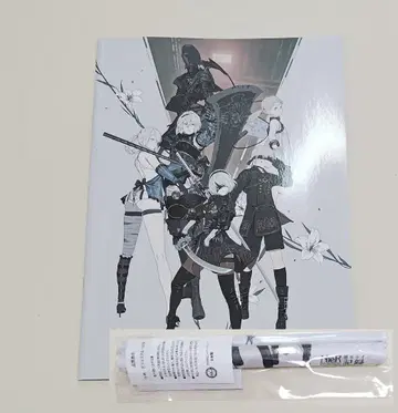 팜플렛 & 태피스트리 NieR 15th 지울 수 없는 기록 니아전 도록