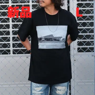 새상품 MINEDENIM x WIND AND SEA 포토 티셔츠 L