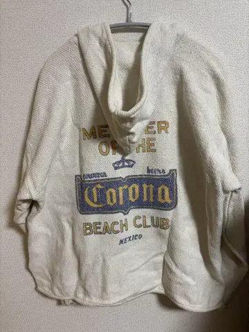 멕시칸 후드티 레어? corona beach Club vintage