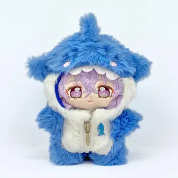 10~12cm 인형옷 상어 인형옷 블루 봉제인형옷 이츠누이 옷 갈아입히기