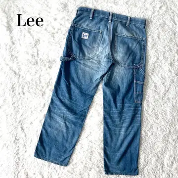 Lee 리 데님 페인터 팬츠 유즈드 가공 S