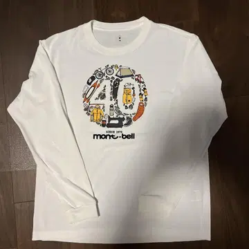 mont-bell 40주년 기념 롱 슬리브 티셔츠 M 사이즈