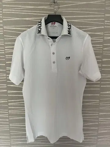 MASTER BUNNY EDITION 화이트 피케 셔츠 사이즈 5