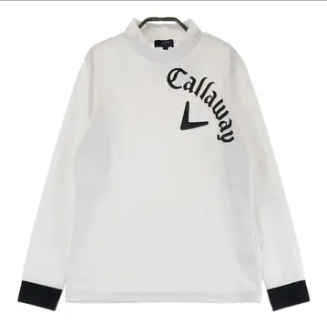 Callaway 여성용 L 긴팔 셔츠 화이트