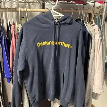 thisisneverthat 네이비 후드티 M