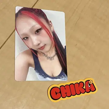 HANA 하나/CHIKA 치카 포토 카드, 스티커