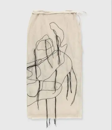 CREDONA ART EMBROIDERY WRAP SKIRT