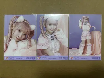 이퀄러브 사이토 키아라 고양이 의상 브로마이드 컴플
