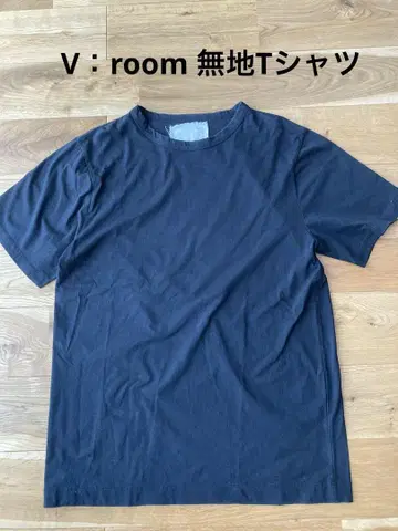 V:room 무지 티셔츠 고급 코튼 M 사이즈