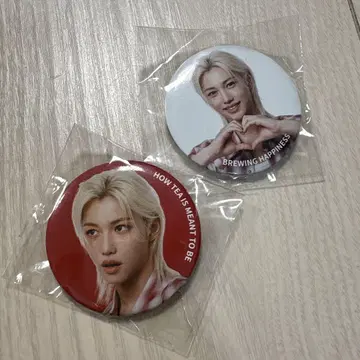 필릭스 공차 캔뱃지 2개 세트