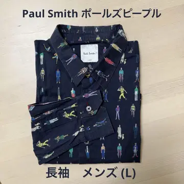 Paul Smith (남성용 L) 폴스피플 패턴 긴팔 폴스미스
