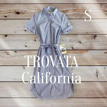 TROVATA California 셔츠 원피스 미국 구매 새상품