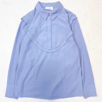 하나에모리 x 셀포드 콜라보 요크 프릴 블라우스 긴팔 플리츠 38