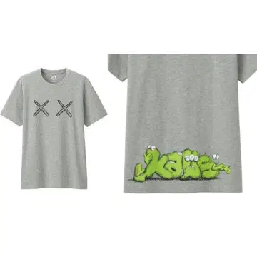 UNIQLO KAWS 유니클로 카우스 티셔츠 초기 새상품 L