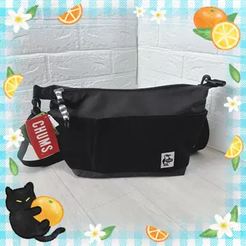 CHUMS 콜렉트 숄더 스웨트 나일론
