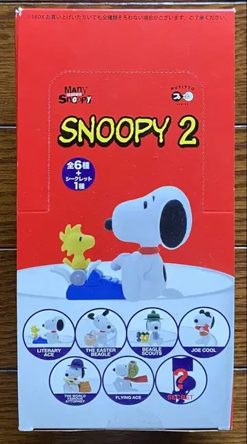 PUTITTO SNOOPY vol.2 새상품 미개봉