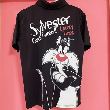 피케 셔츠 워너 브라더스 실베스터 LOONEY TUNES