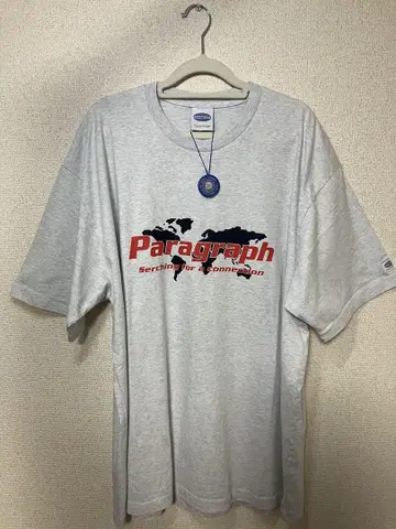 PARAGRAPH UNIVERSITY T SHIRT 그레이