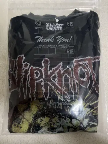 Slipknot Flagstuff 콜라보 티셔츠 사이즈 L
