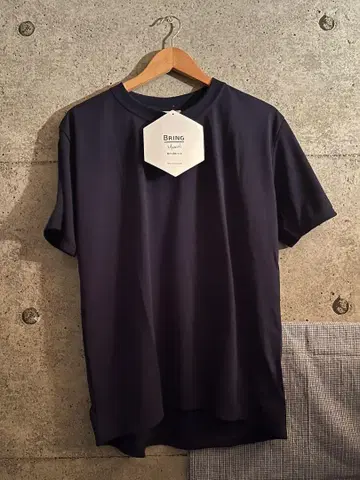 BRING DRYCOTTONY 티셔츠 네이비 L 사이즈