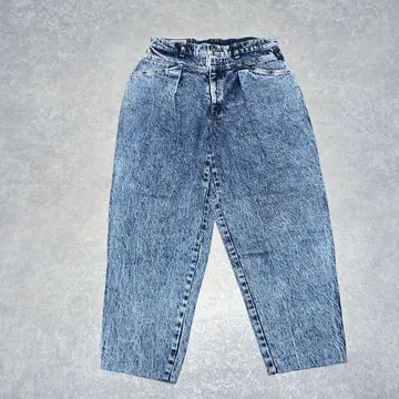 Y2K SPANA 빅존 33 청바지 케미컬 워시 90S