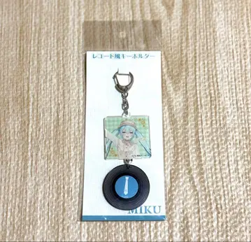 레자페스 레코드풍 키링 하츠네 미쿠