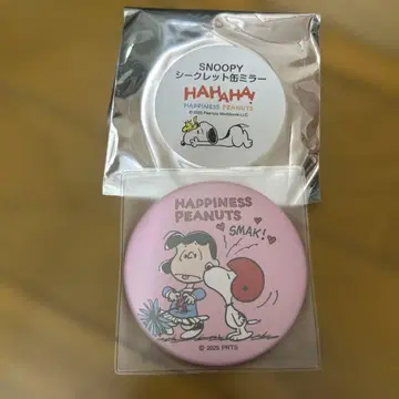 스누피 시크릿 캔 거울 4