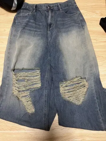 FOREVER21 데미지 데님