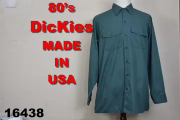 80년대 디키즈 워크 셔츠 USA 제작 16438 Dikeis 빈티지