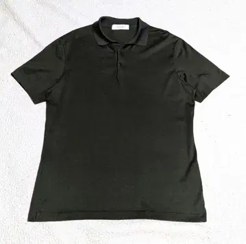 AOURE 다크 그린 피케 셔츠