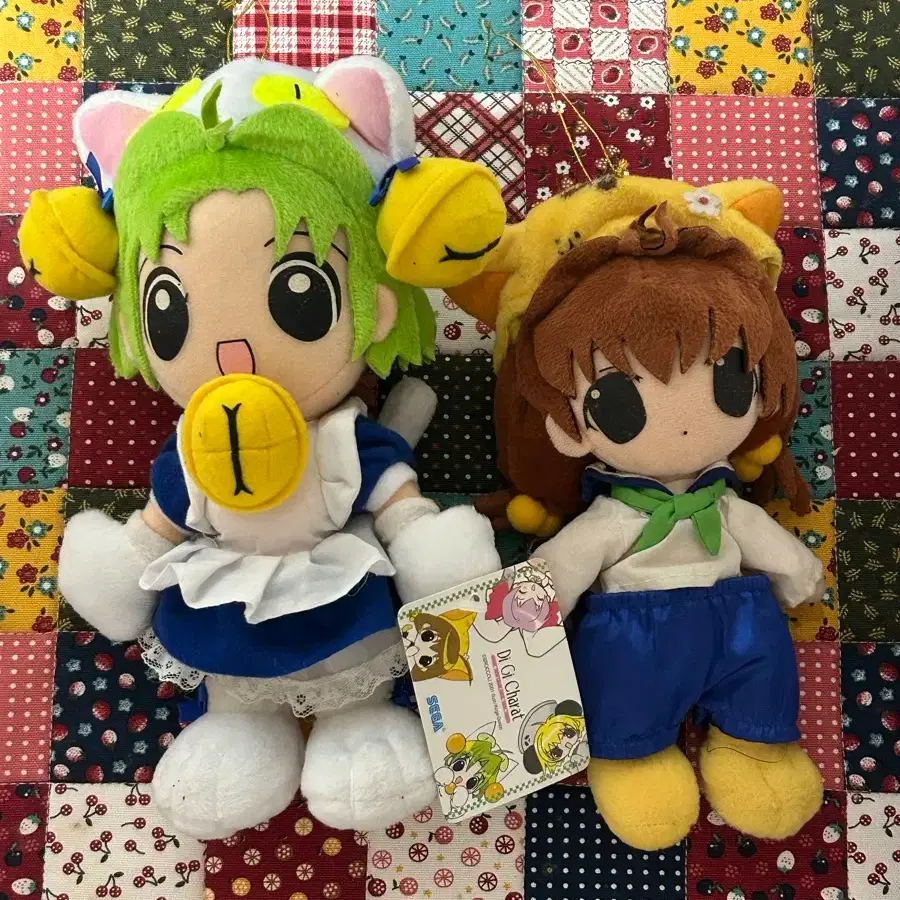 Bulk) Di Gi Charat Doll Set, Di Gi Charat Dejiko Puchiko Vintage