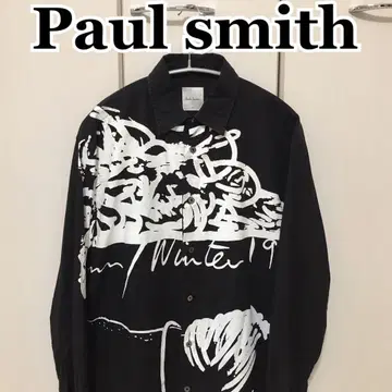Paul Smith 'Spaghetti' PRINT SHIRT 20AW
