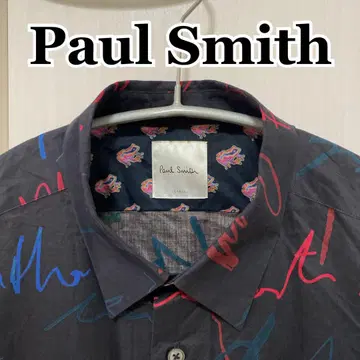 Paul smith 폴스미스 ' IDEAS TEXT PRINT '셔츠