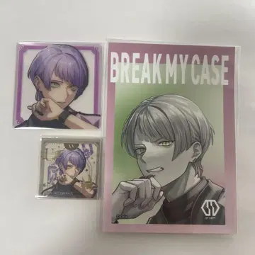 블레마이 CD 특전 클리어 카드 스티커 브로마이드 마하리
