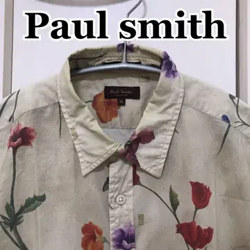 미품  Paul Smith 폴 스미스 꽃무늬 셔츠  가든 플로럴