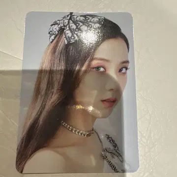블랙핑크 지수 지스 KBANG 잡지 트레이딩 카드