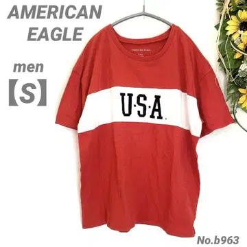 아메리칸 이글 AMERICAN EAGLE 반팔 티셔츠 S 사이즈 남성용