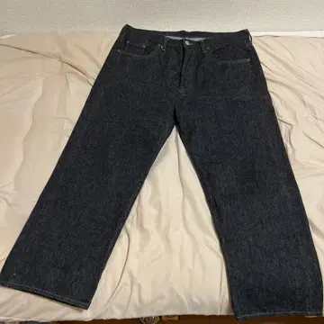 A.PRESSE Black Washed Denim Pants 38