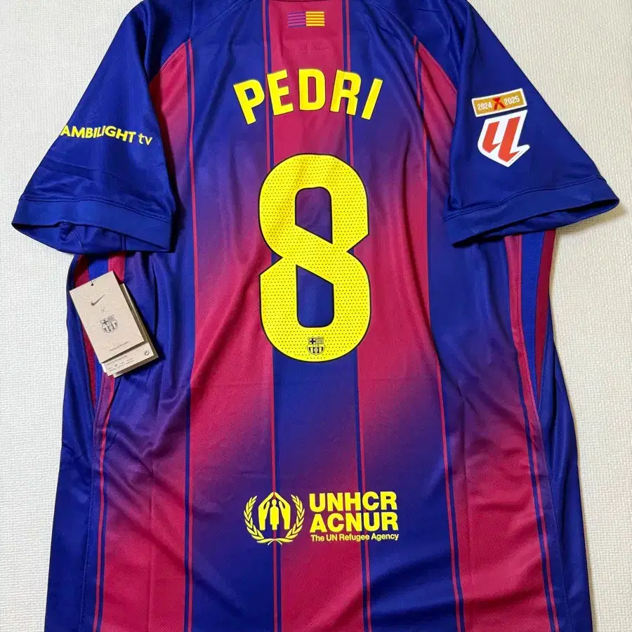 New product) 25-26 Barcelona Home No.8 Pedri League