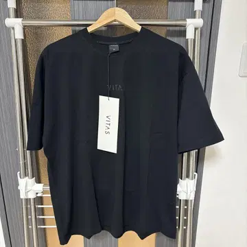 VITAS 로고 티셔츠 XL 블랙