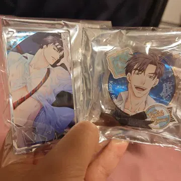 귀축 안경 트레이딩 아크릴 플레이트 키링 본다 켄지 아크릴 키링