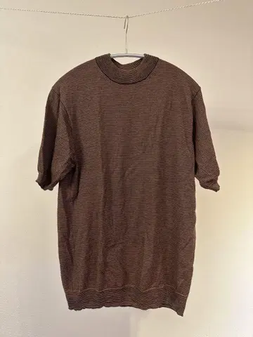 UNITED ARROWS 니트 소재 티셔츠 L 사이즈