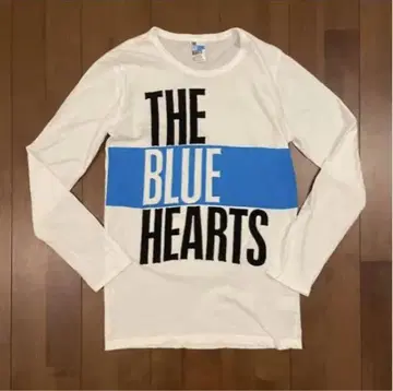 THE BLUE HEARTS 긴팔 티셔츠 블루하츠