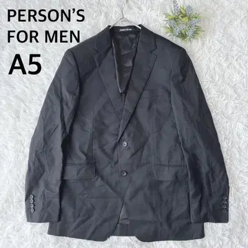 파슨스 포 멘 테일러드 재킷 수트 블랙 A5 1695