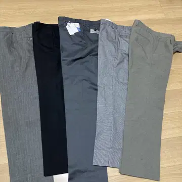 남성 정장 바지 5벌 세트 판매