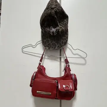 GRL 핸드백 호랑이 무늬 캡