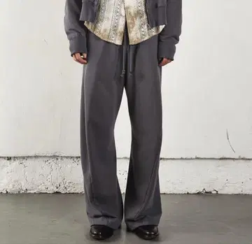 NVRFRGT3D 트위스티드 라운지 와이드 팬츠 M 사이즈