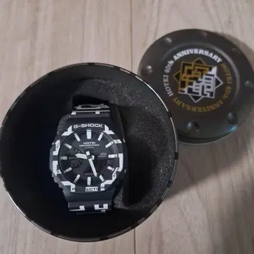 부테이 토모야 40주년 한정 모델 G-SHOCK G 패턴 아날로그 미품