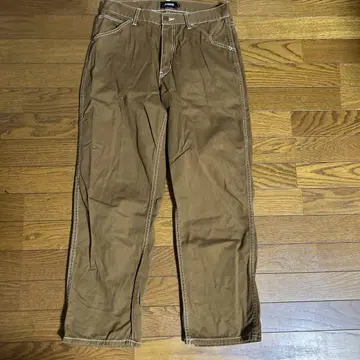 XLARGE 브라운 작업 바지
