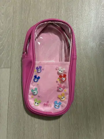 트와이스 팬클럽 한정 핑크 파우치